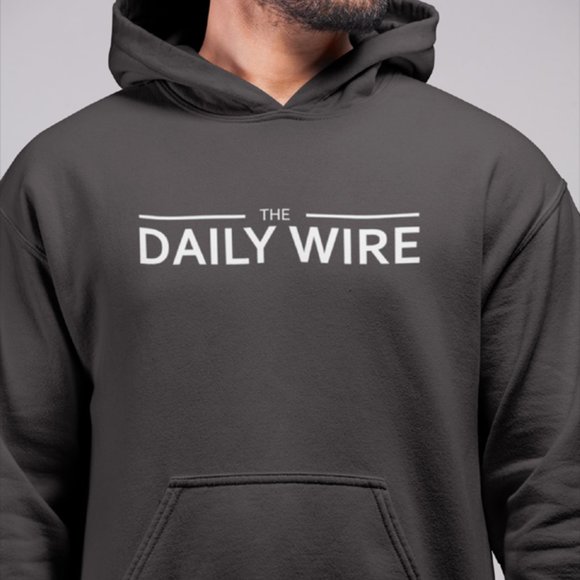 DAILY WIRE HOODIE - DAILY WIRE HOODY - Conservative Right Wing Sweatshirt - New - Picture 2 of 2